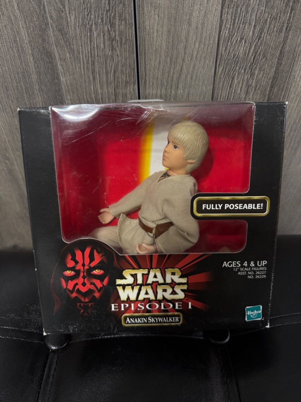 New Star Wars Episode I Anakin Skywalker Poseable Action Figure In Sealed Box